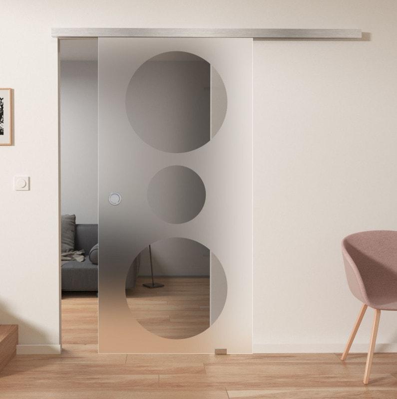 Glas schuifdeur op maat DOT 5/IS Glas schuifdeur op maat DOT 5/IS