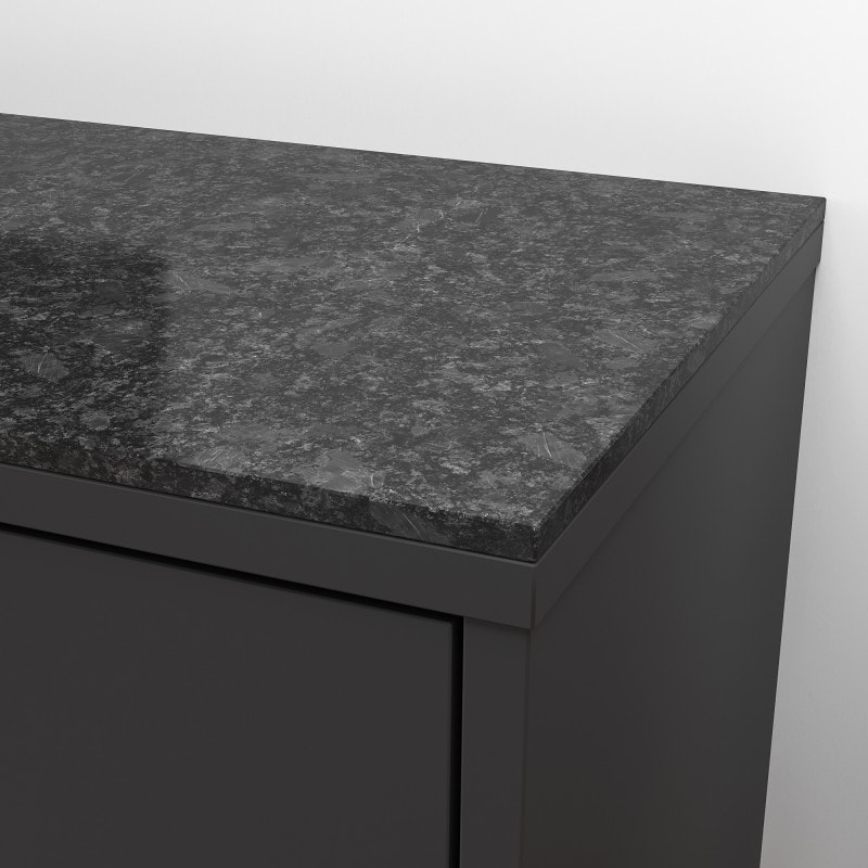 Graniet antraciet gepolijst Steel Grey 1,2 cm