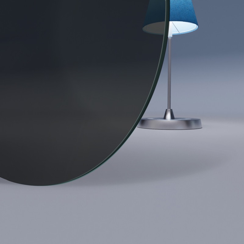 8 mm grijs gehard veiligheidsglas Parsol®