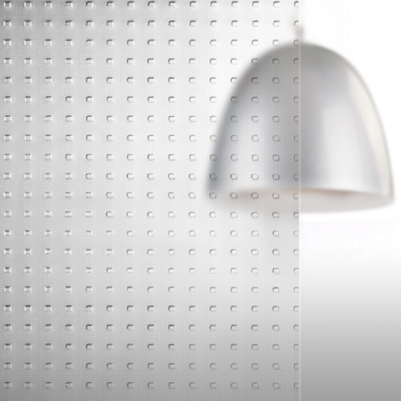 Master-Carré® Wit 8 mm figuurglas