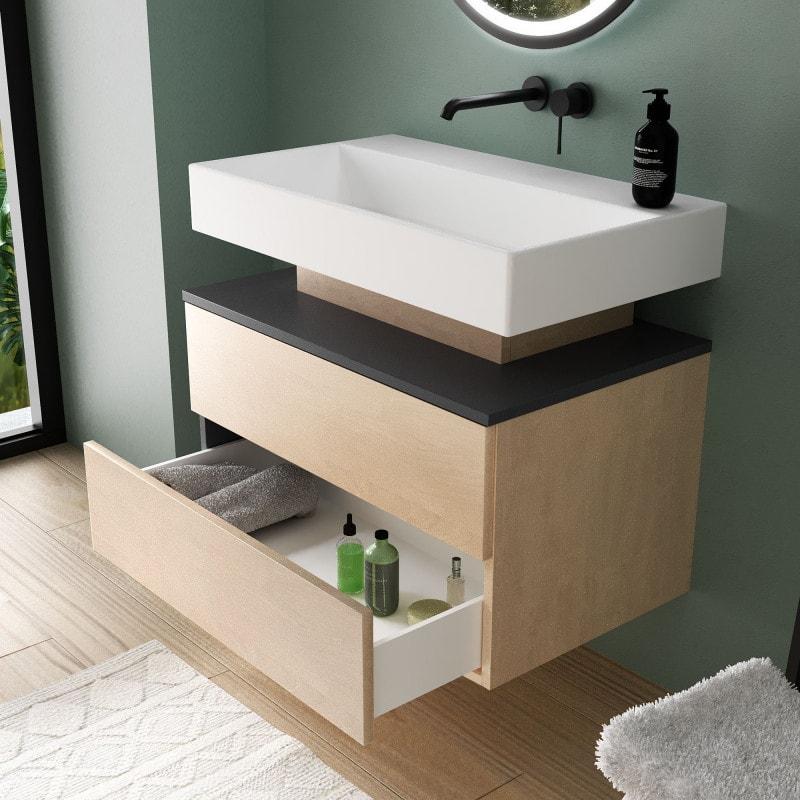 Badmeubel op maat - Borkum 02B