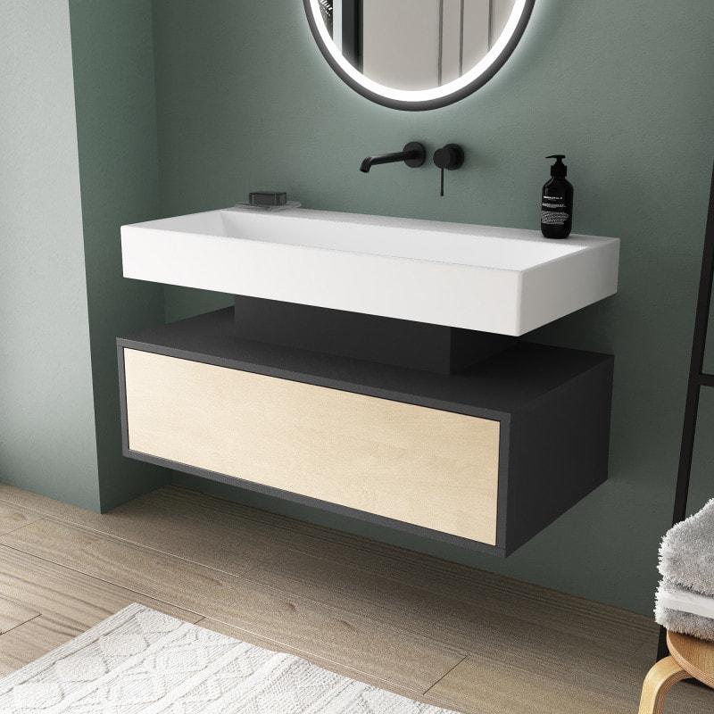 Badmeubel op maat - Borkum 02B