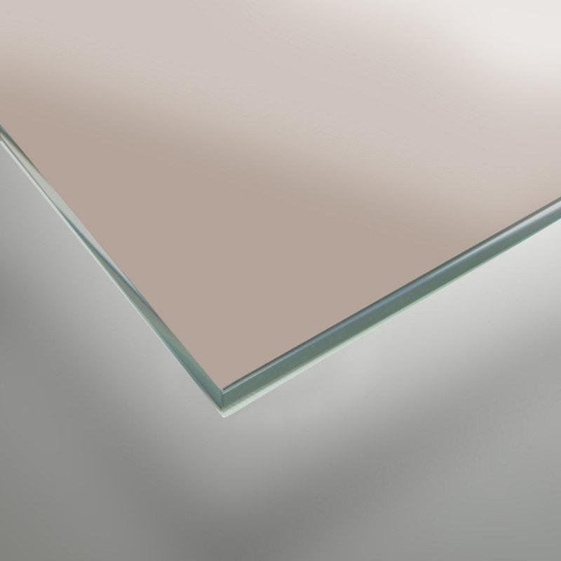 Gelakt glas - Lichtbruin / Macchiato REF 1236, 6mm