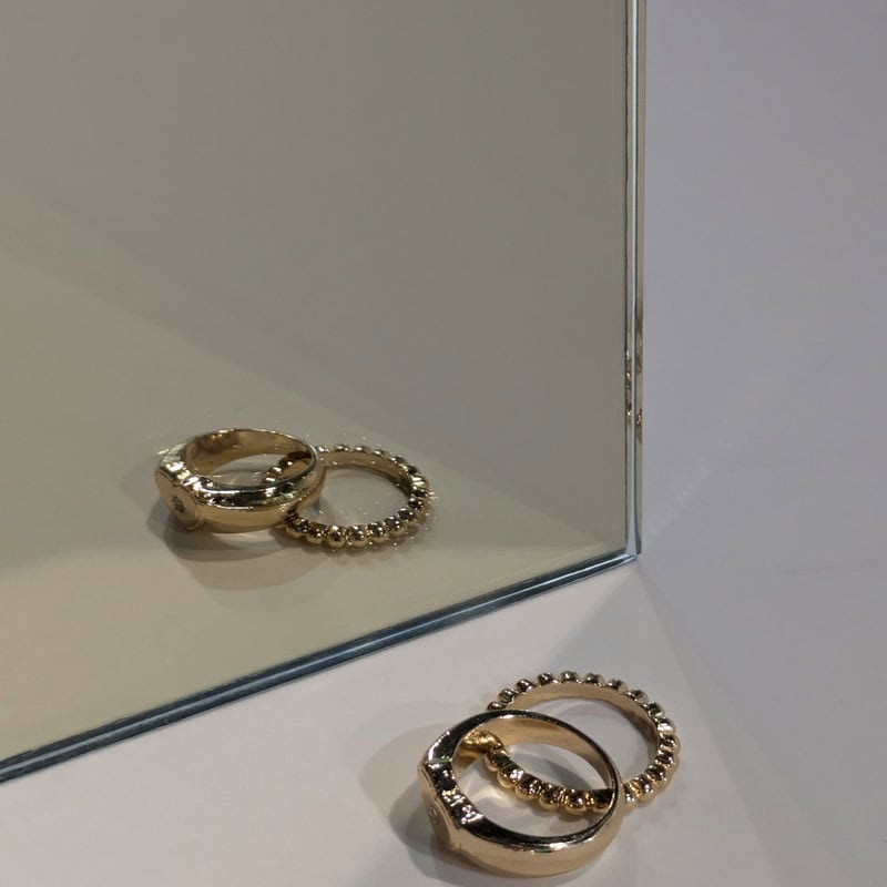 4 mm champagne spiegel