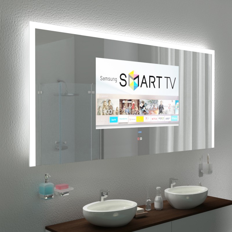 (Badkamer) Spiegel met TV - SANTA CRUZ (Badkamer) Spiegel met TV - SANTA CRUZ