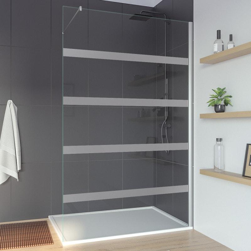 Inloopdouchewand glas maatwerk FORRADO 4T Inloopdouchewand glas maatwerk FORRADO 4T