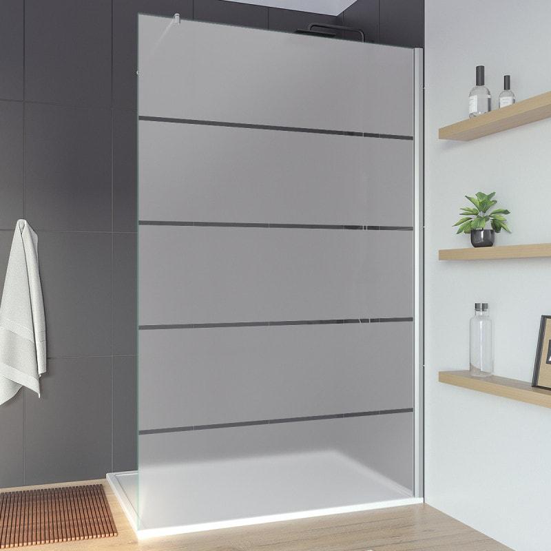 douchewand Gehard glas op maat AREA 2T douchewand Gehard glas op maat AREA 2T