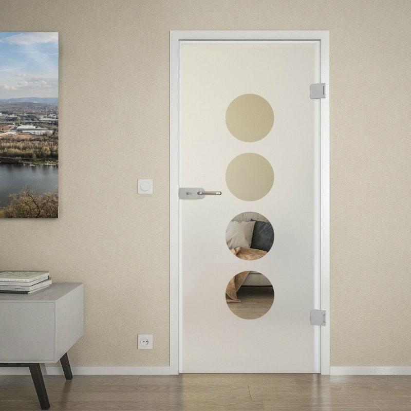 Binnendeurglas satijn DOT 3 Binnendeurglas satijn DOT 3