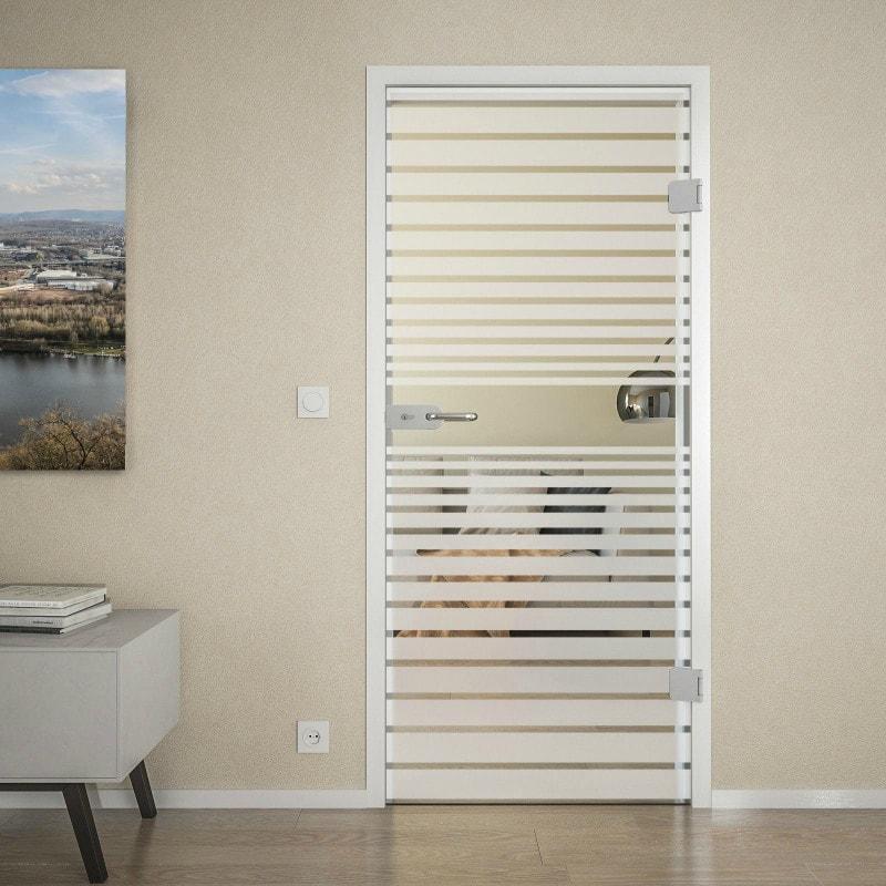 Deur van gesatineerd glas FORRADO 8