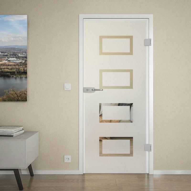 Glazen deur Draaideur CARRE 9