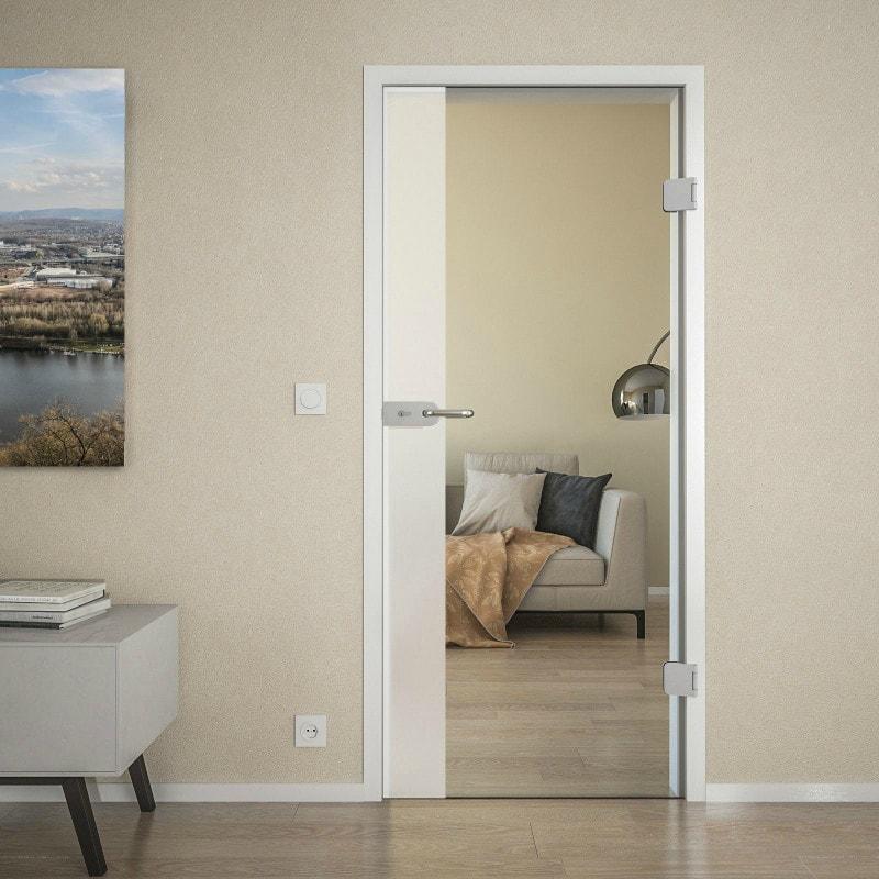 Glazen draaideur satijn AREA 13