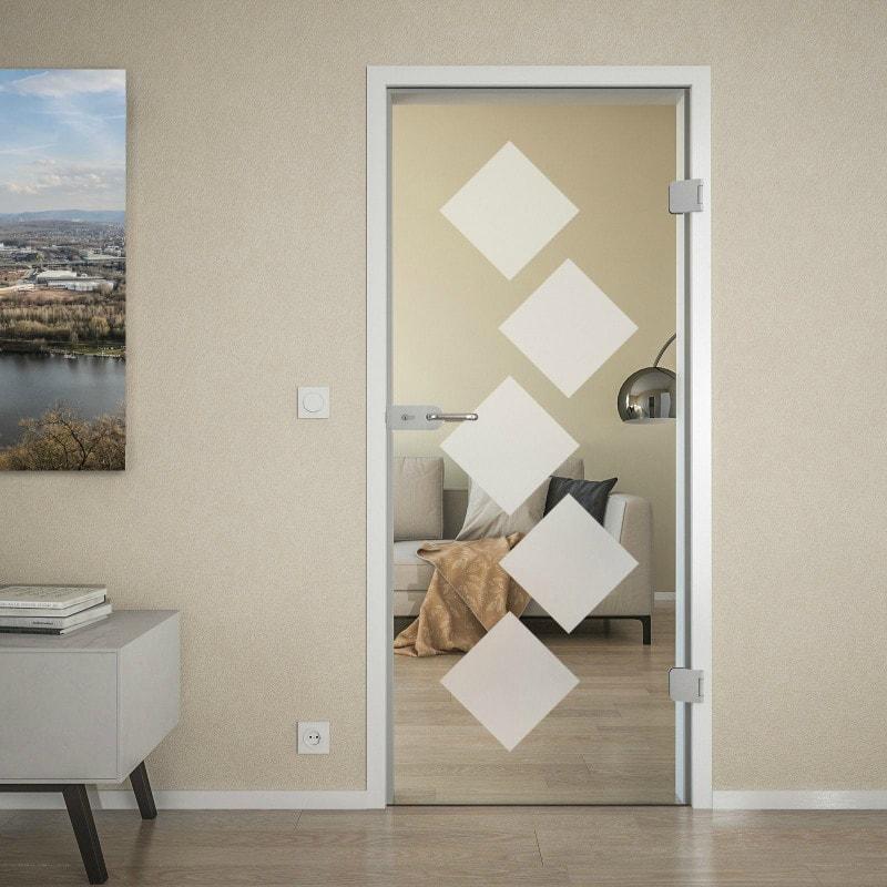 Glazen draaideur CARRE 8