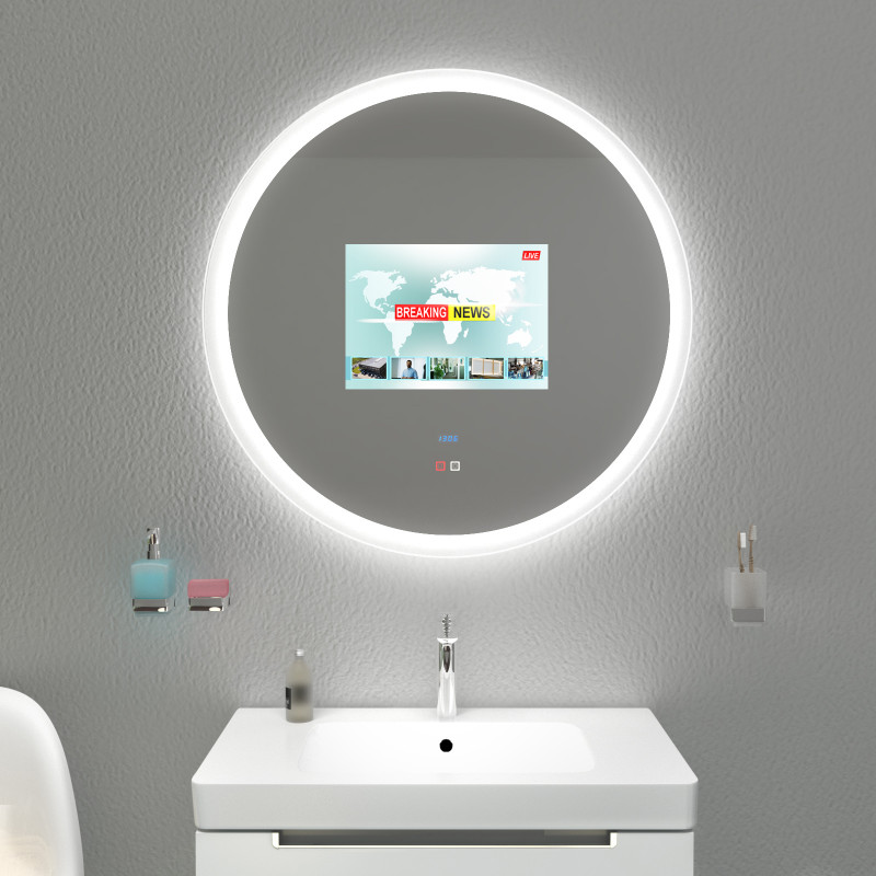 Verlichte TV-spiegel rond CHARON Verlichte TV-spiegel rond CHARON