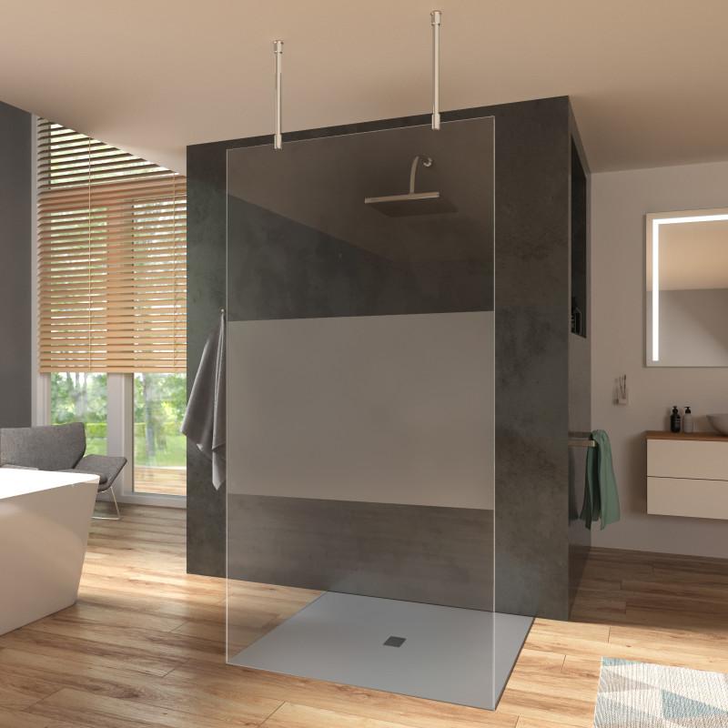 Inloopdouchewand Plafondmontage AREA 5