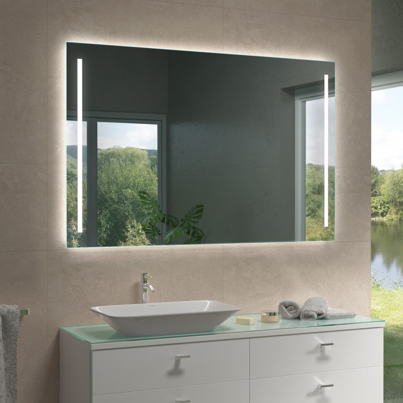 Badkamerspiegel met LED-verlichting - Fuente Badkamerspiegel met LED-verlichting - Fuente