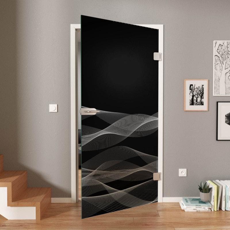 Glazen deur gelakt en gelaserd ARRAY 2