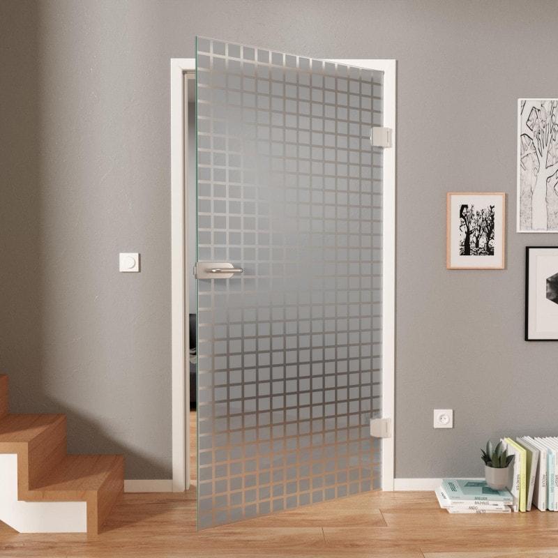 Gelakte glazen deur CARRE 17