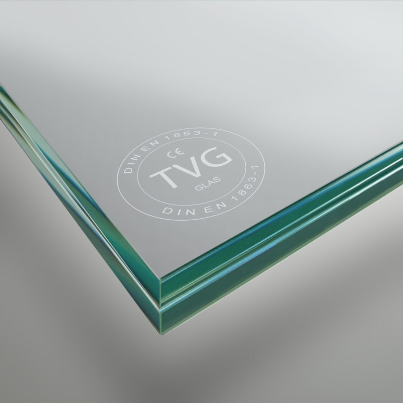 Gelaagd glas van TVG-glas 17,52 mm helder Gelaagd glas van TVG-glas 17,52 mm helder