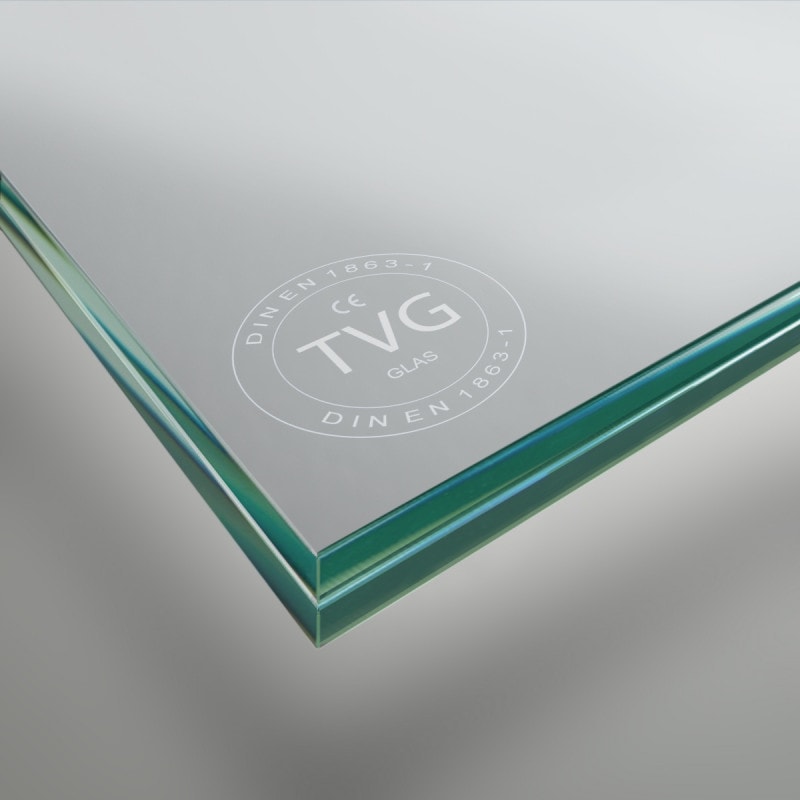 Gelaagd glas van TVG-glas 12,76 mm helder Gelaagd glas van TVG-glas 12,76 mm helder