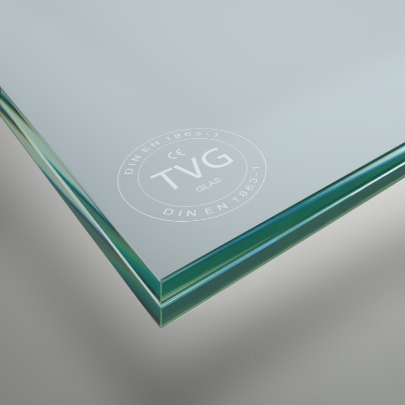 Gelaagd van TVG-glas 12,76 mm mat Gelaagd van TVG-glas 12,76 mm mat