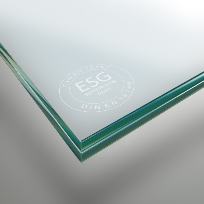 Gehard gelaagd veiligheidsglas 10,76 mm mat Gehard gelaagd veiligheidsglas 10,76 mm mat