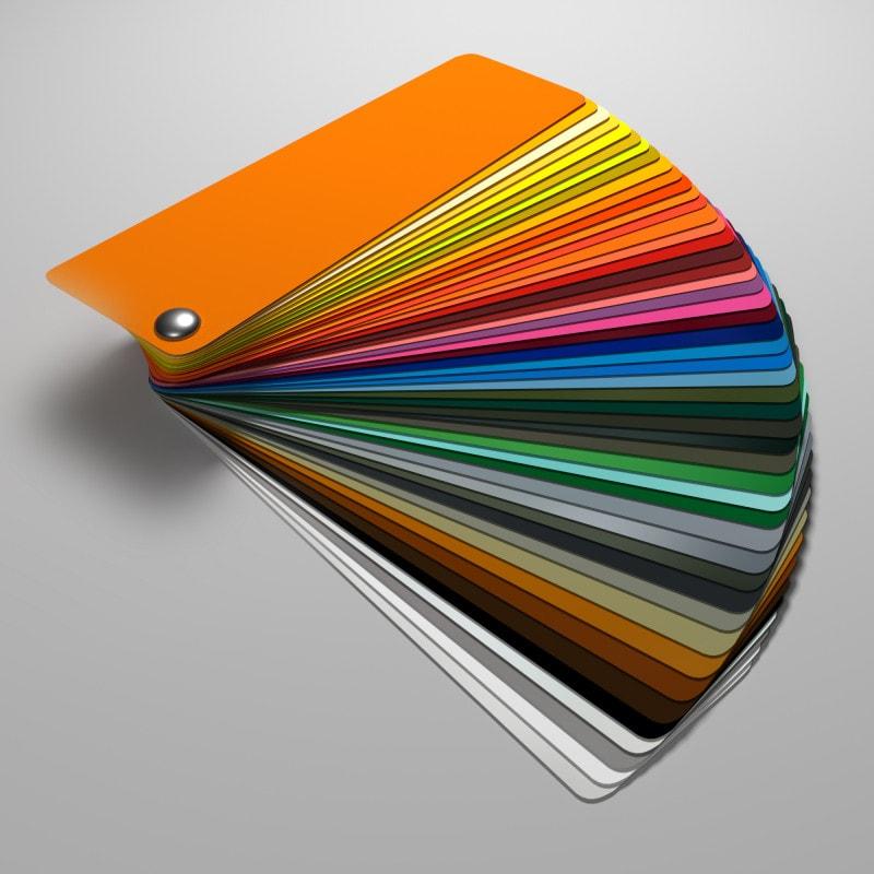 Gehard glas gelakt 6 mm RAL/NCS kleur naar keuze Gehard glas gelakt 6 mm RAL/NCS kleur naar keuze