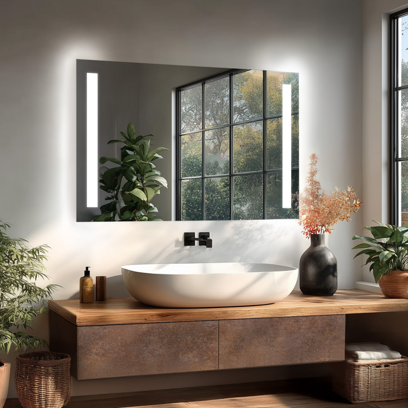 Smart Home badkamerspiegel LED KNX/Dali - M01L2VSH