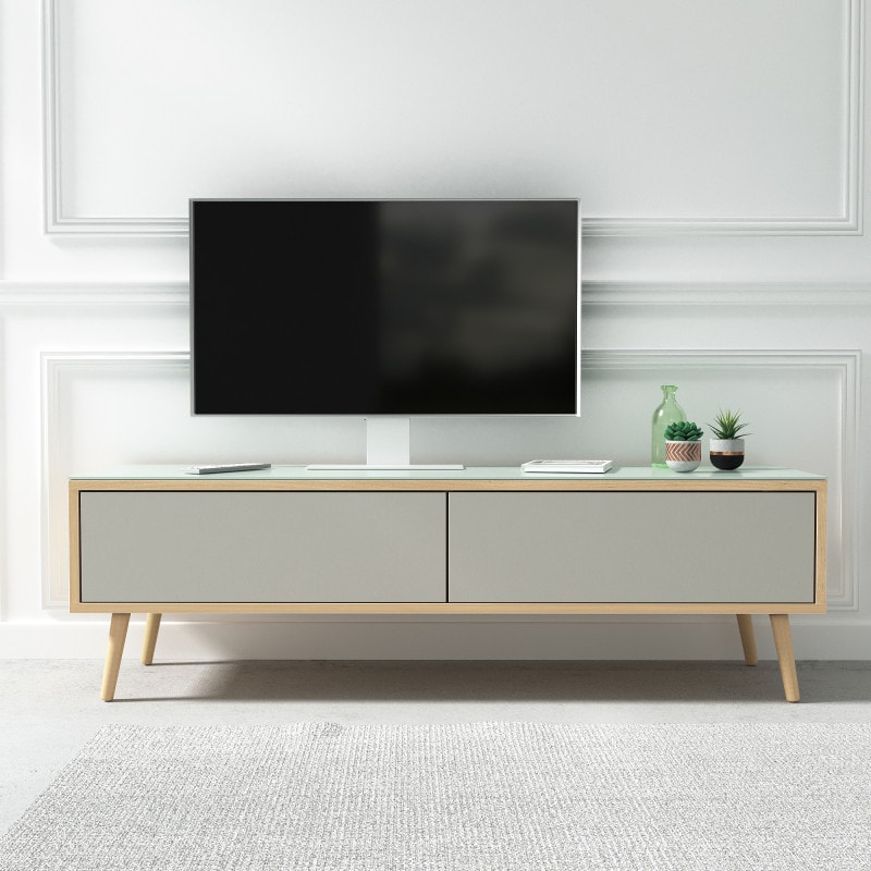 Lowboard tv-meubel configureren - Texel 1 Lowboard tv-meubel configureren - Texel 1