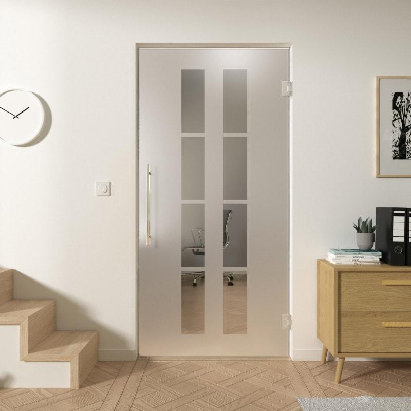 Glazen pendeldeur CARRE 14