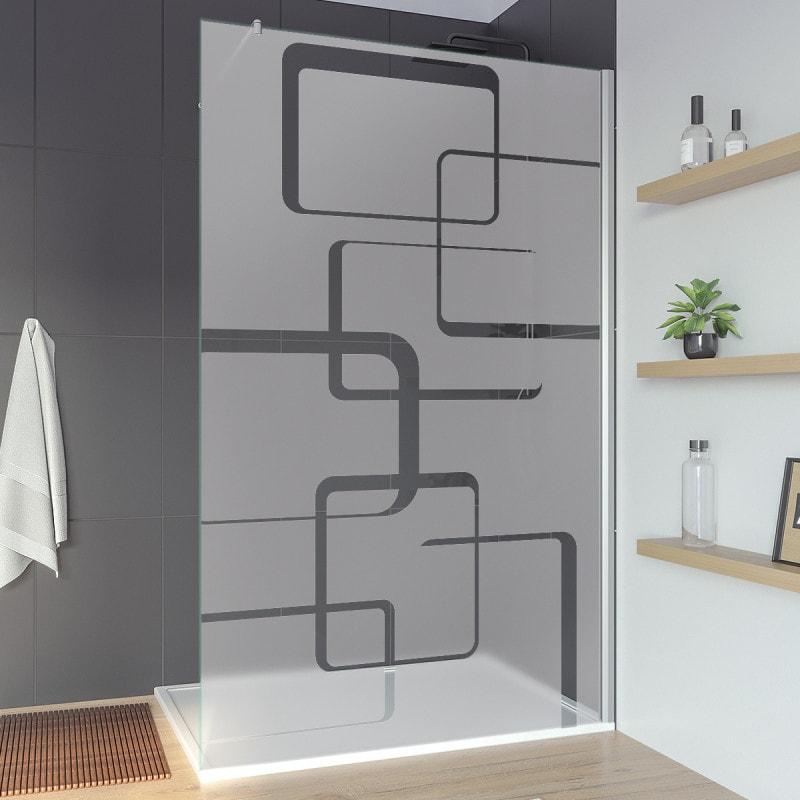 Douchewand met motief DESIGN 1T Douchewand met motief DESIGN 1T