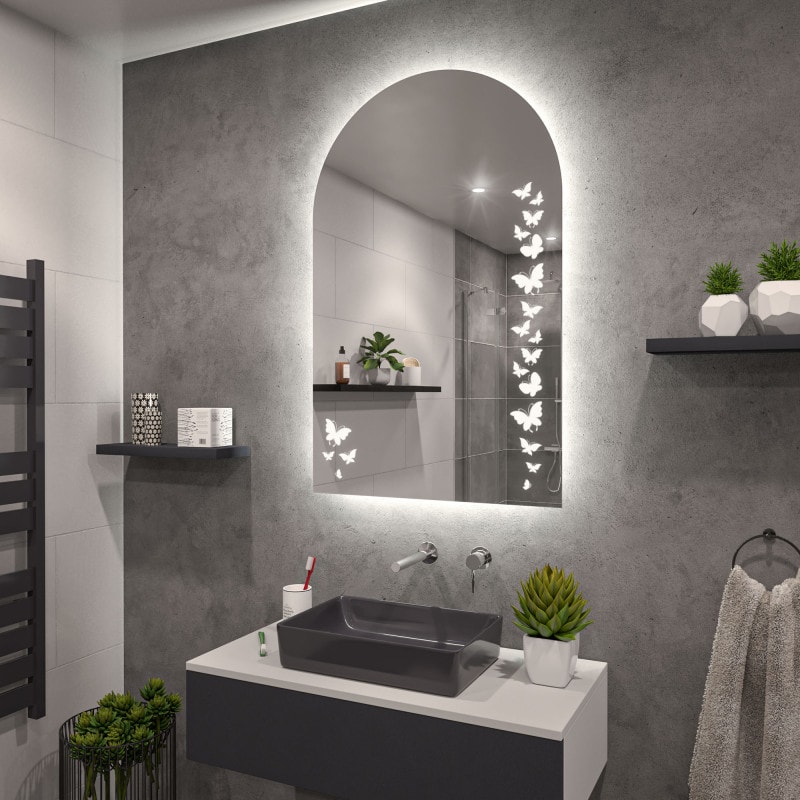 LED-spiegel vlinder 1A