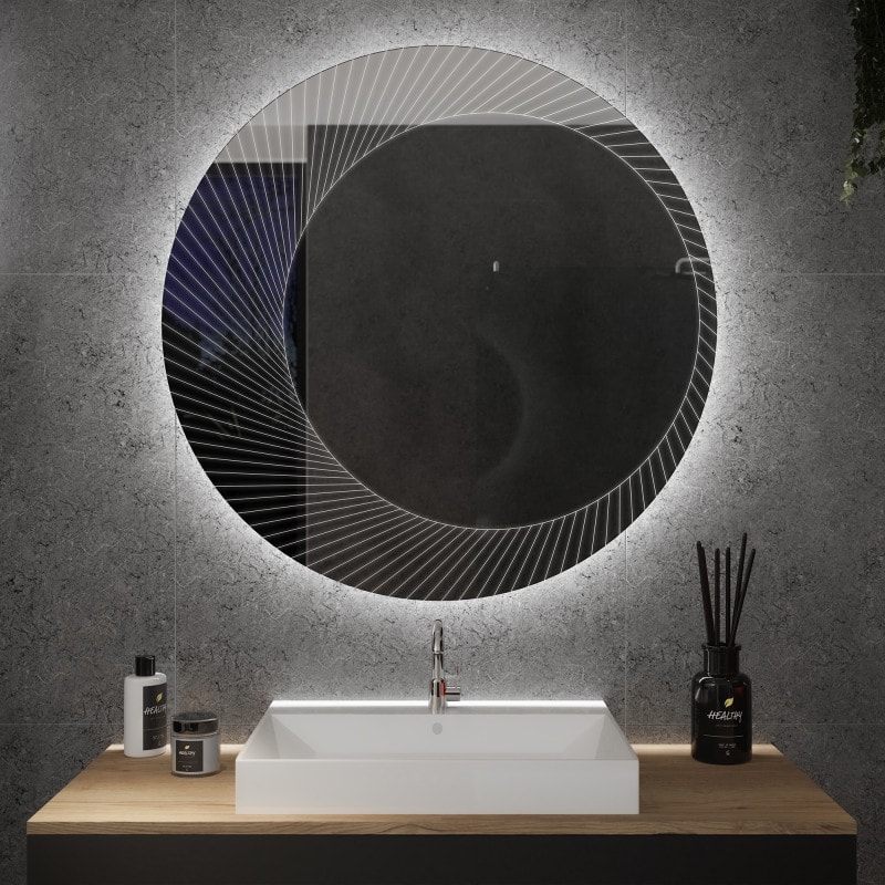 Ronde LED-spiegel Rayon 2 Ronde LED-spiegel Rayon 2