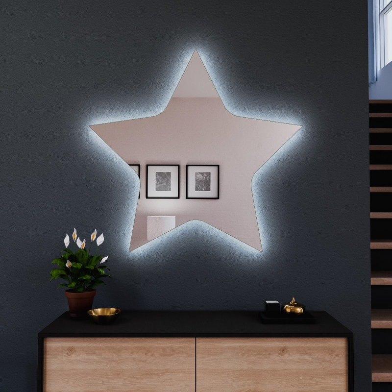 LED Spiegel Ster 3 LED Spiegel Ster 3