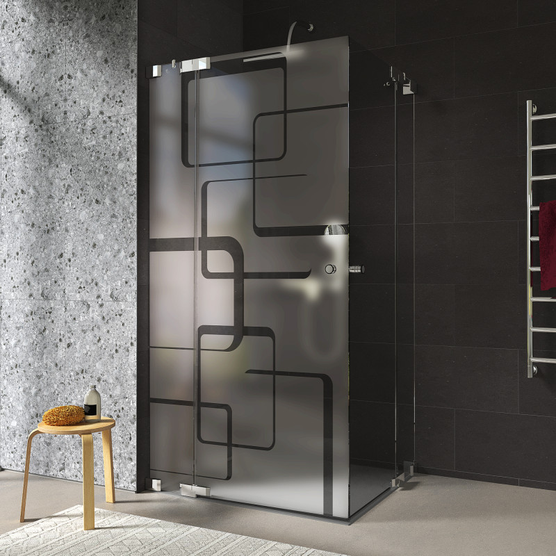 Maatwerk glazen douchecabine DESIGN 1/209