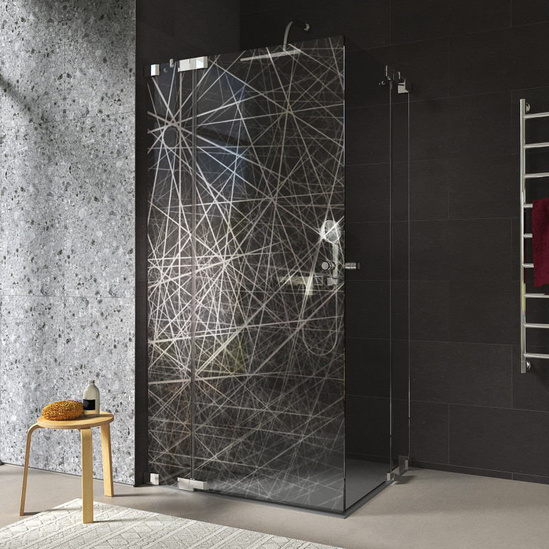 Douchecabine Glas Hoekinstap DESIGN 2/209