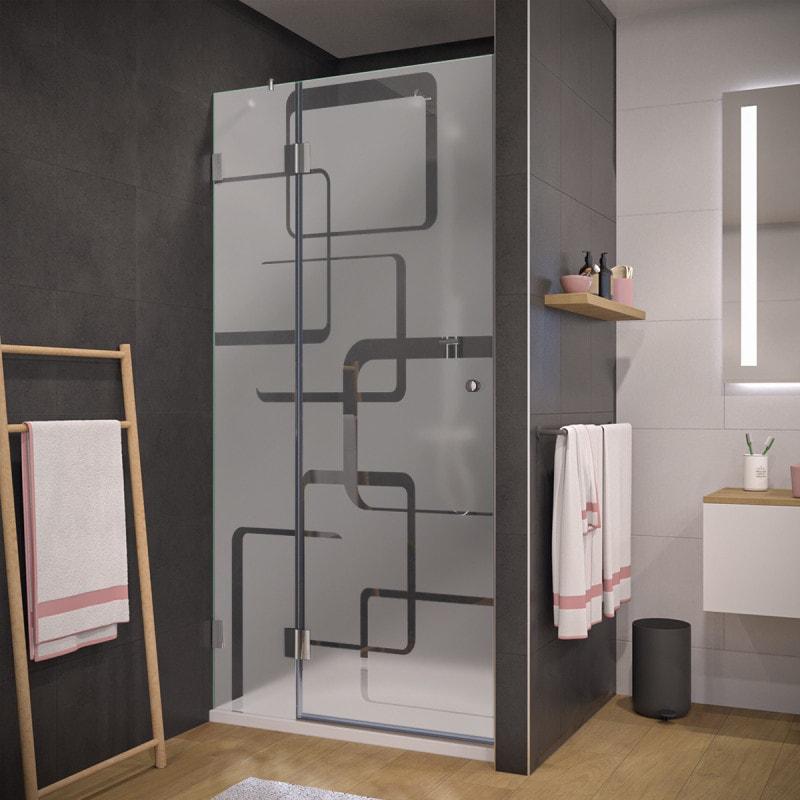 Nisdeur op maat voor douche DESIGN 1/104