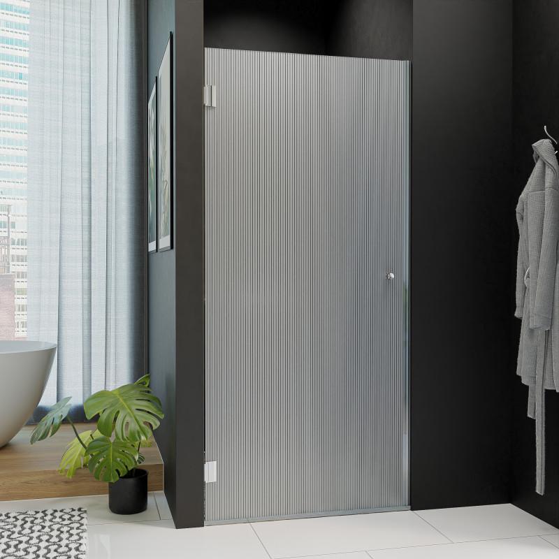 Semi-transparante douchedeur van satijnglas AREA 1/101