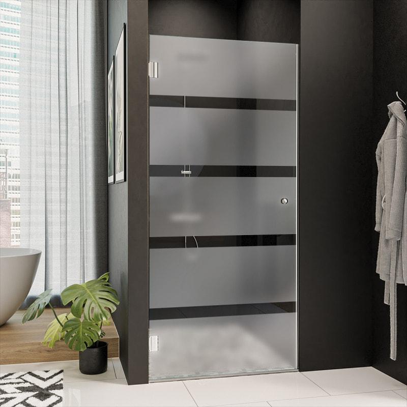 Glazen douchedeur op maat AREA 3/101