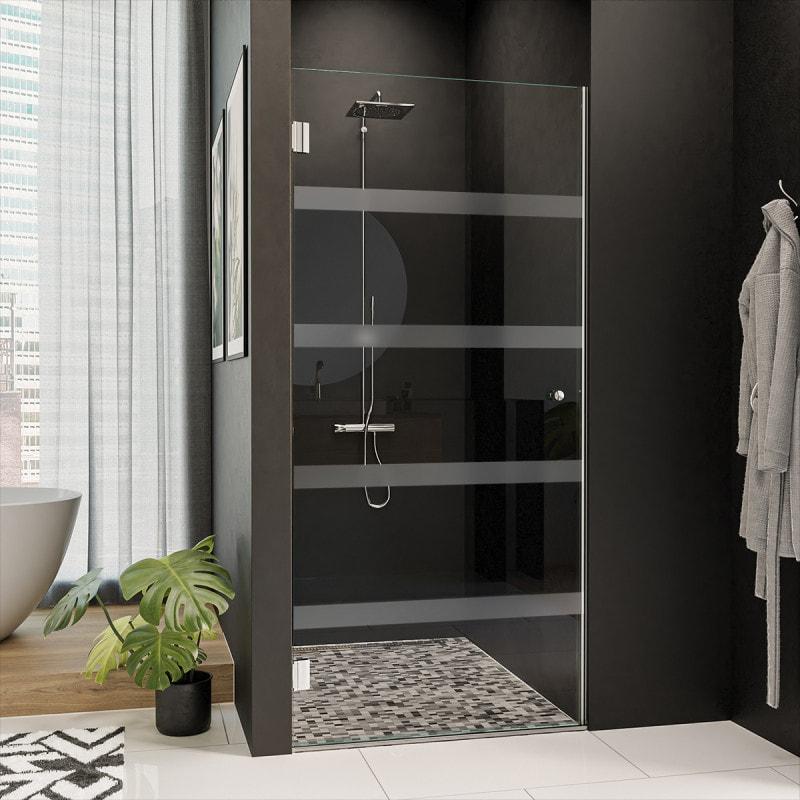 Glas douchedeur met decor FORRADO 4/101