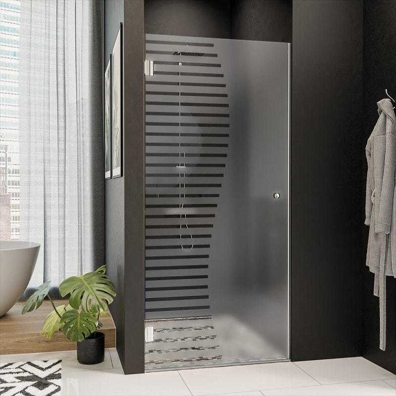 Design glazen deur voor de douche FORRADO 8/101