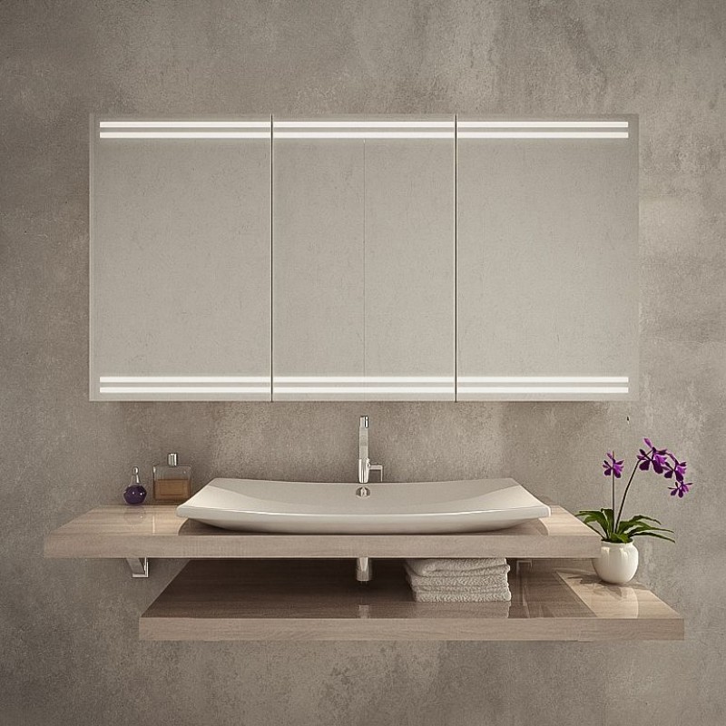 Badkamerspiegelkast op maat - GÖTTINGEN Badkamerspiegelkast op maat - GÖTTINGEN