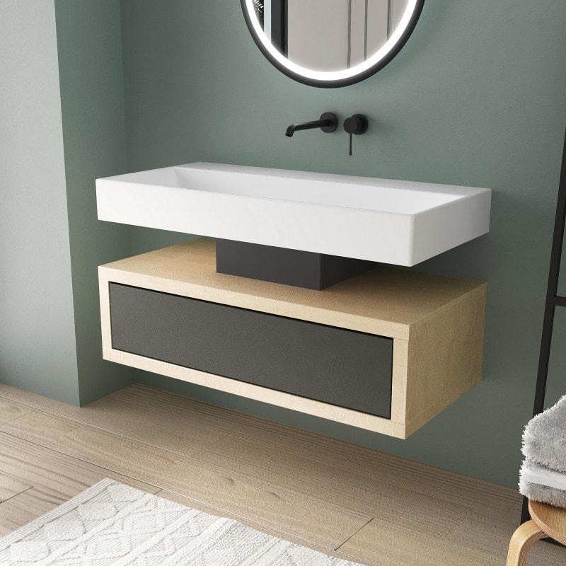 Badmeubel op maat - Borkum 02B