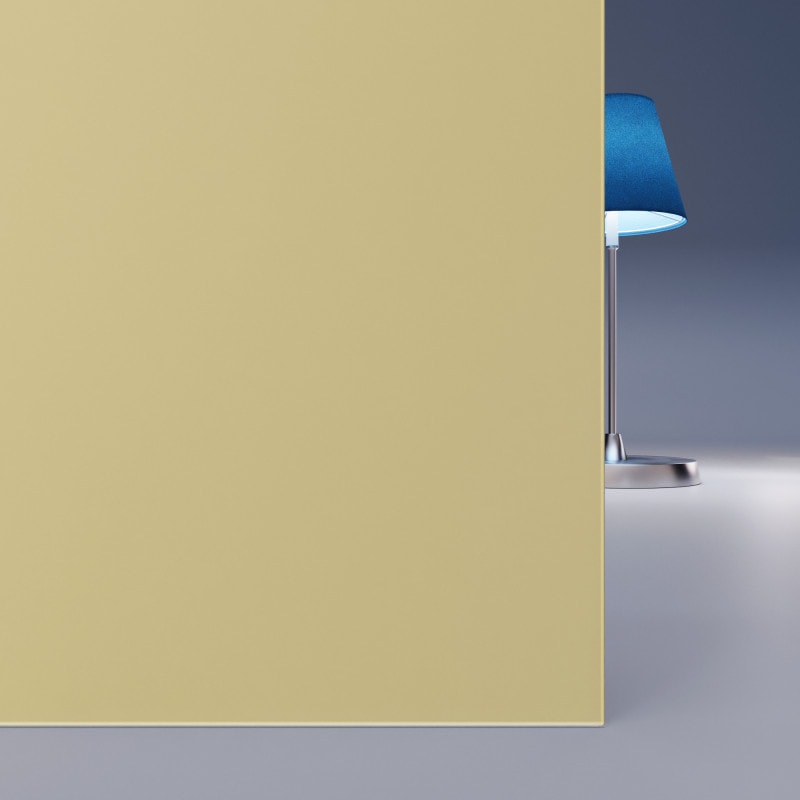 Beige / bruin gelakt gehard veiligheidsglas Satijn 4mm