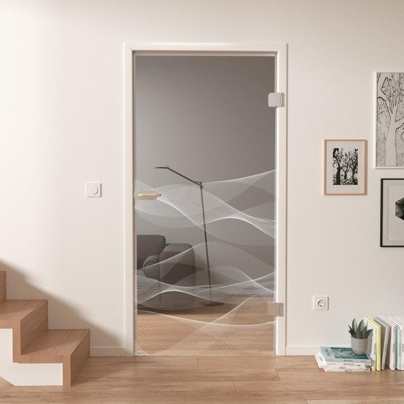Binnendeurglas met motief ARRAY 2