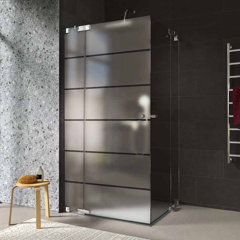 Douchecabine met matglas hoekinstap AREA 2/209