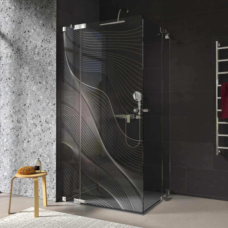 Douchedeur glas hoekinstap ARRAY 3/209