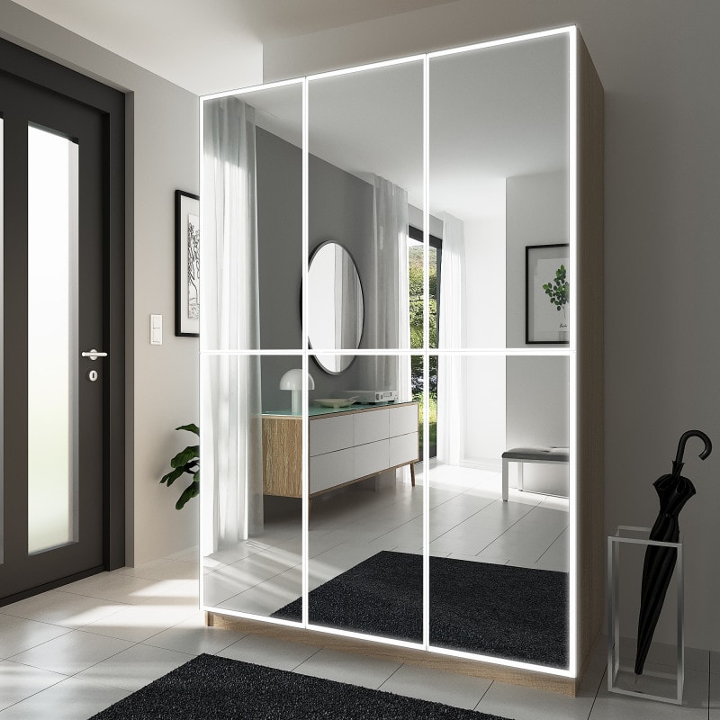 Gangkast op maat verlicht GS019L4