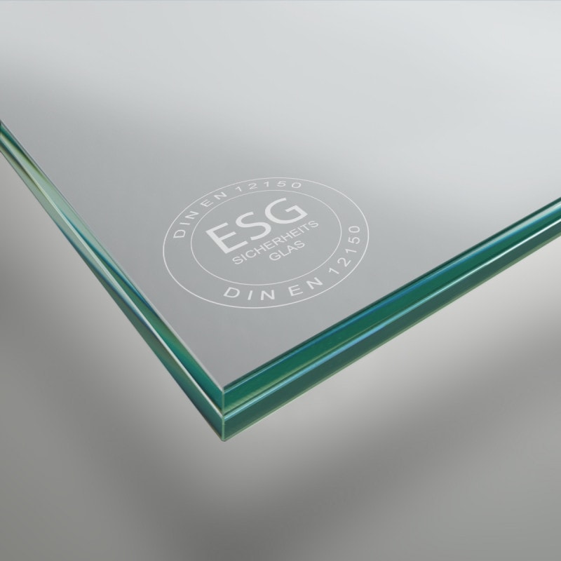Gehard gelaagd veiligheidsglas 8,76 mm helder