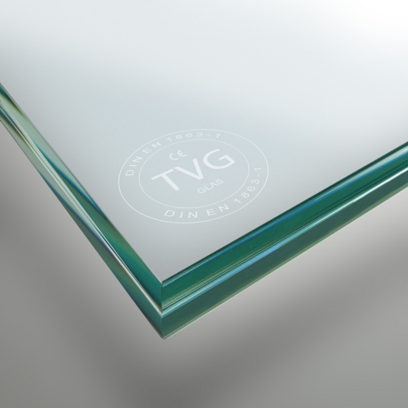 Gelaagd glas van TVG-glas 17,52 mm mat
