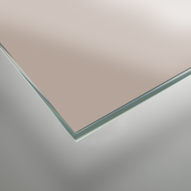 Gelakt glas - Lichtbruin / Macchiato REF 1236, 6mm Gelakt glas - Lichtbruin / Macchiato REF 1236, 6mm